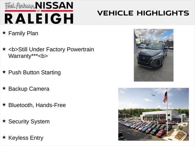 used 2021 Nissan Kicks car, priced at $15,250