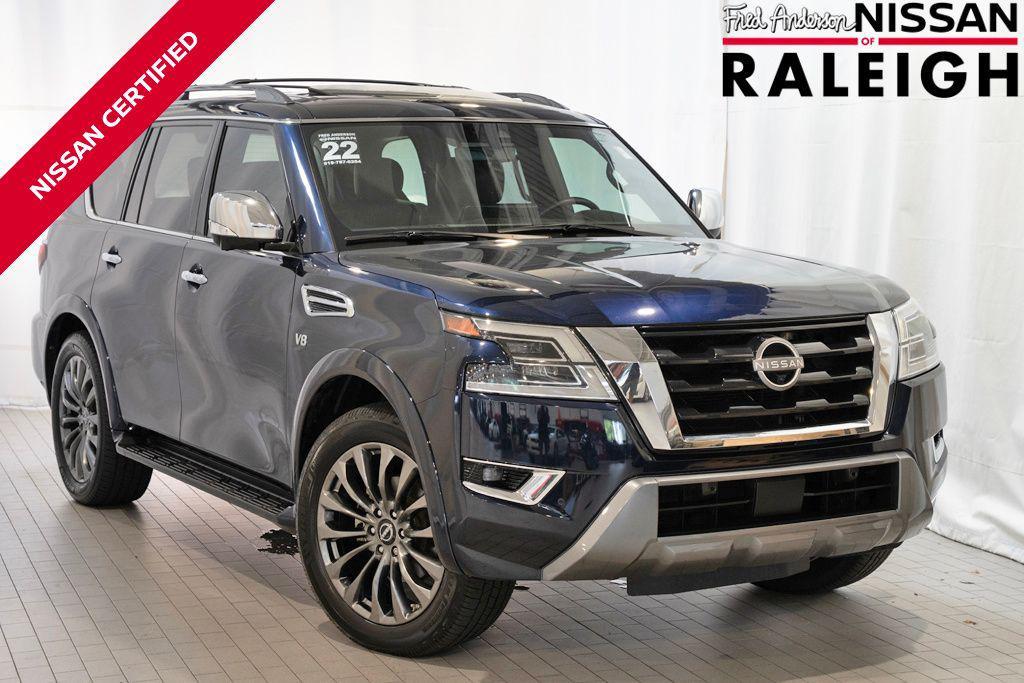 used 2022 Nissan Armada car, priced at $32,780