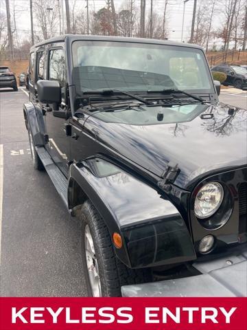 used 2015 Jeep Wrangler Unlimited car, priced at $21,100