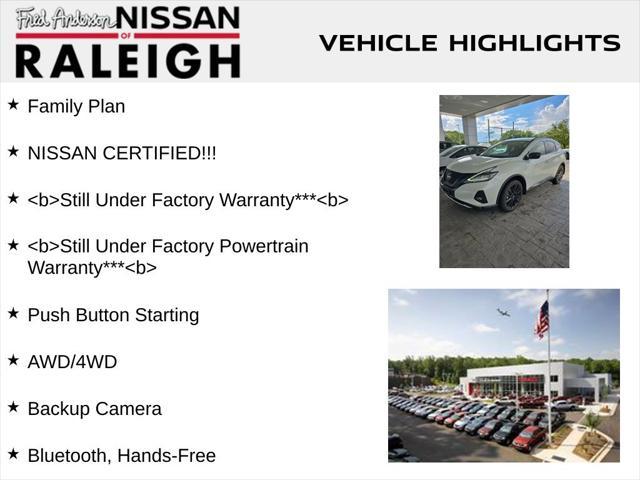 used 2023 Nissan Murano car, priced at $27,574