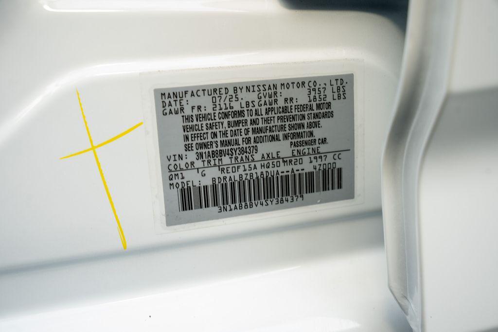 new 2025 Nissan Sentra car, priced at $22,790