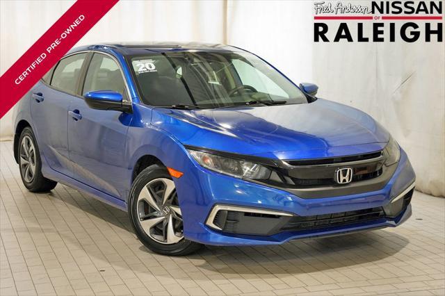 used 2020 Honda Civic car, priced at $16,700