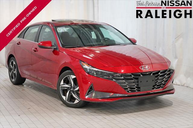 used 2021 Hyundai Elantra car, priced at $19,403