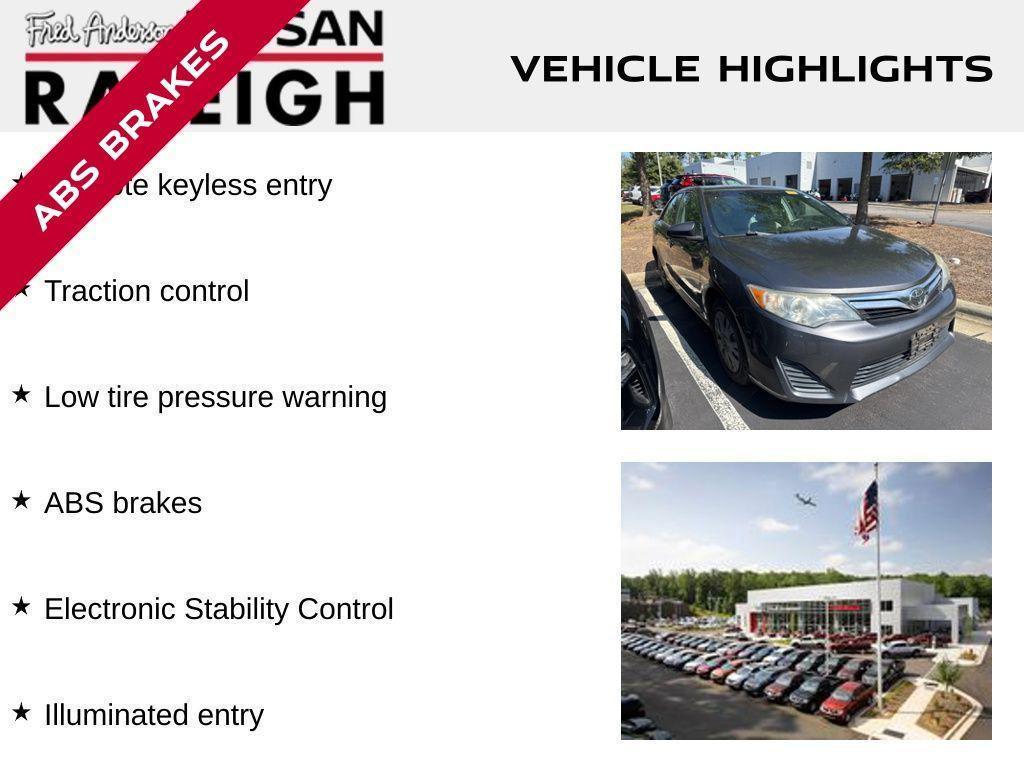used 2014 Toyota Camry car, priced at $15,249