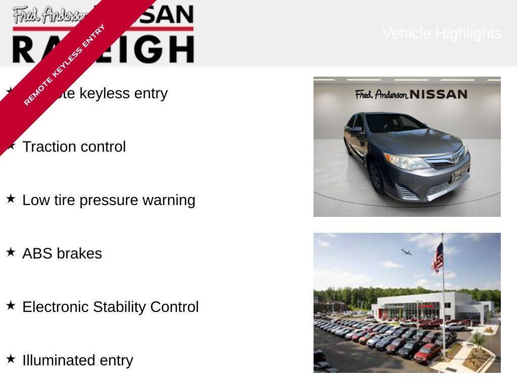 used 2014 Toyota Camry car, priced at $15,249