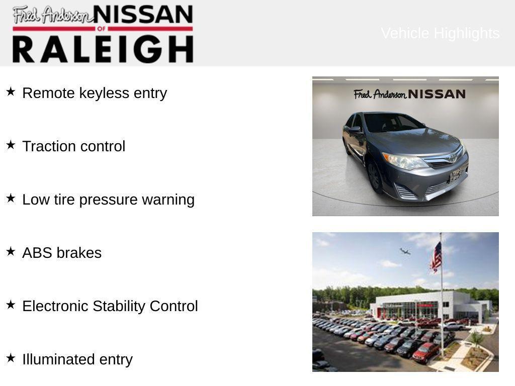 used 2014 Toyota Camry car, priced at $15,249