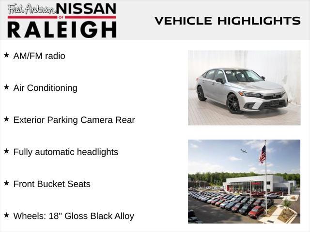 used 2024 Honda Civic car, priced at $26,519
