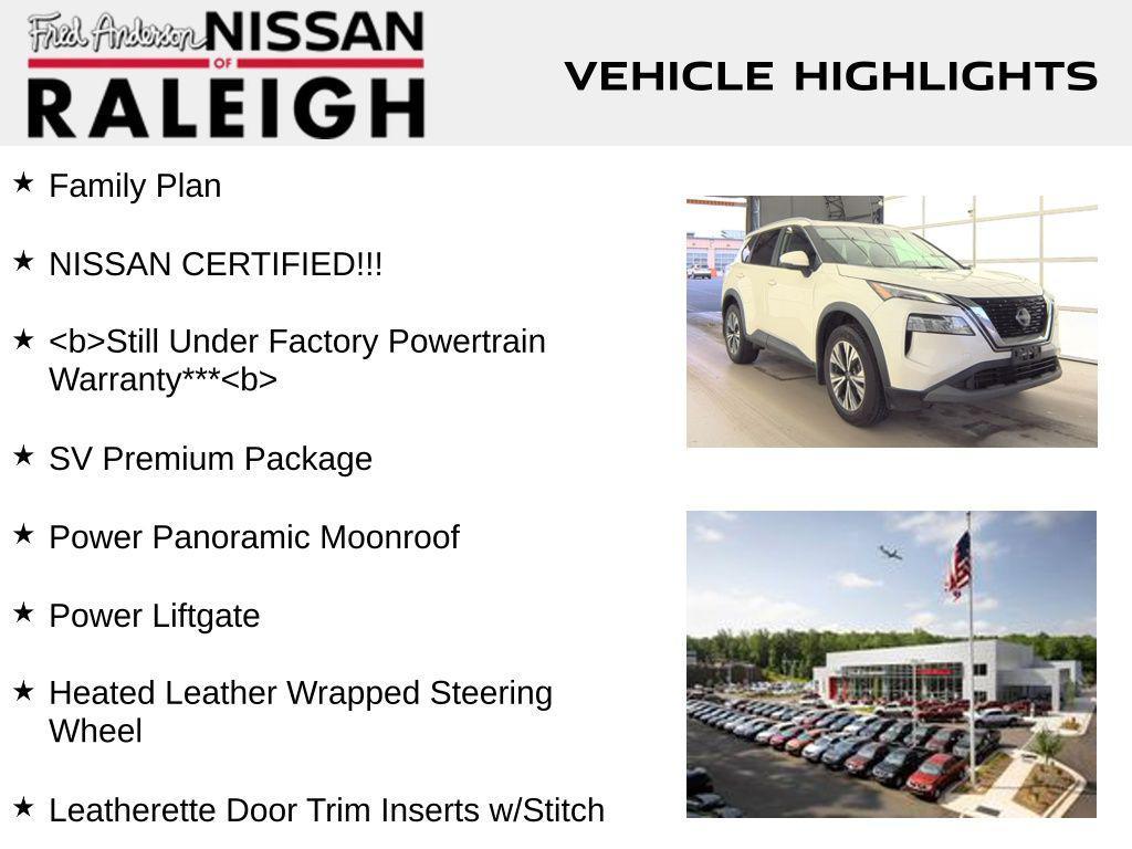 used 2022 Nissan Rogue car, priced at $24,623