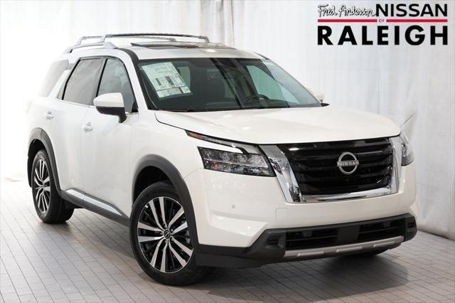 new 2024 Nissan Pathfinder car, priced at $45,216