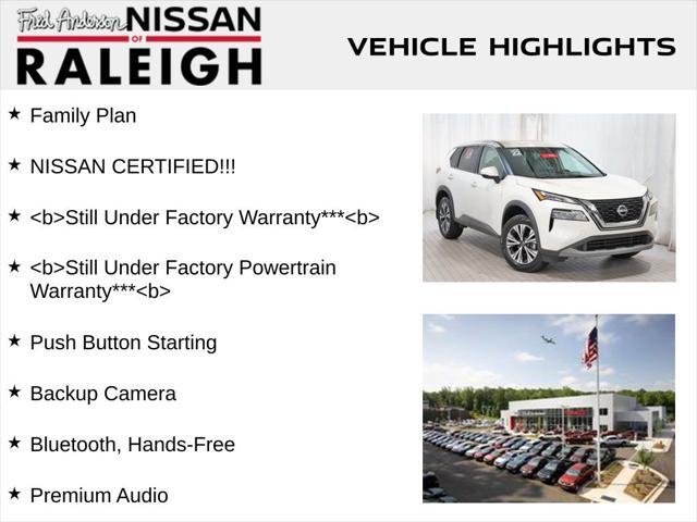 used 2022 Nissan Rogue car, priced at $21,250