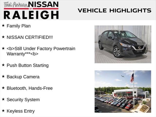 used 2022 Nissan Versa car, priced at $16,200