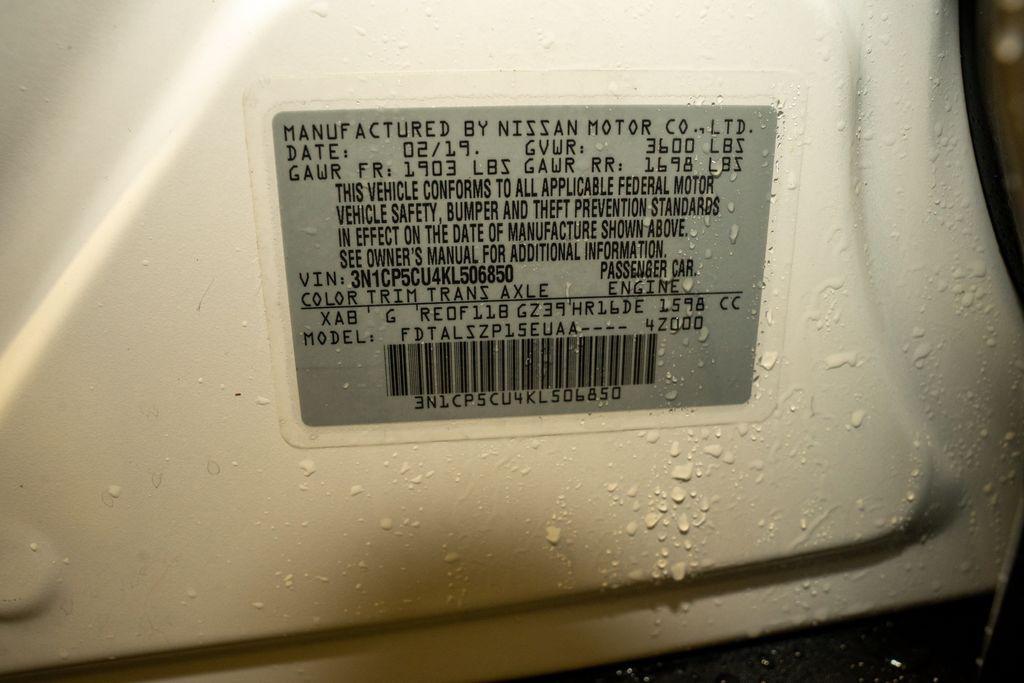 used 2019 Nissan Kicks car, priced at $14,399