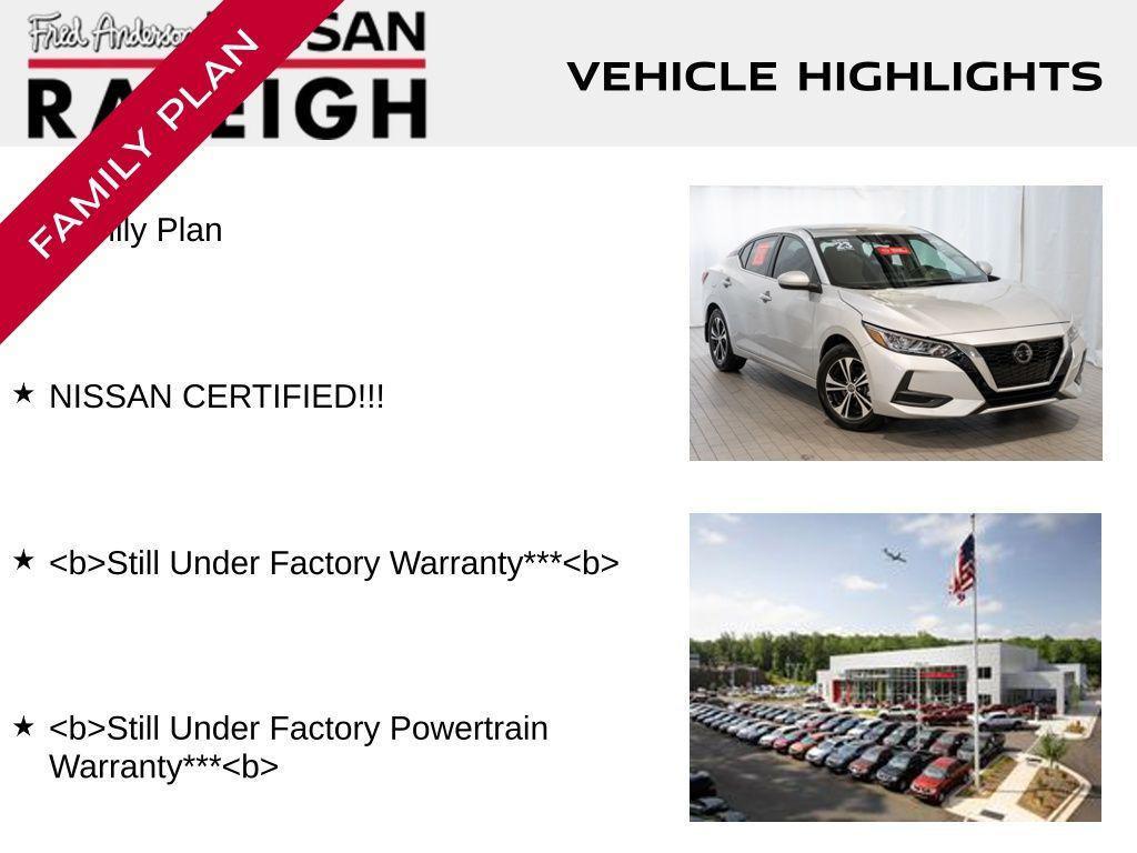 used 2023 Nissan Sentra car, priced at $22,449