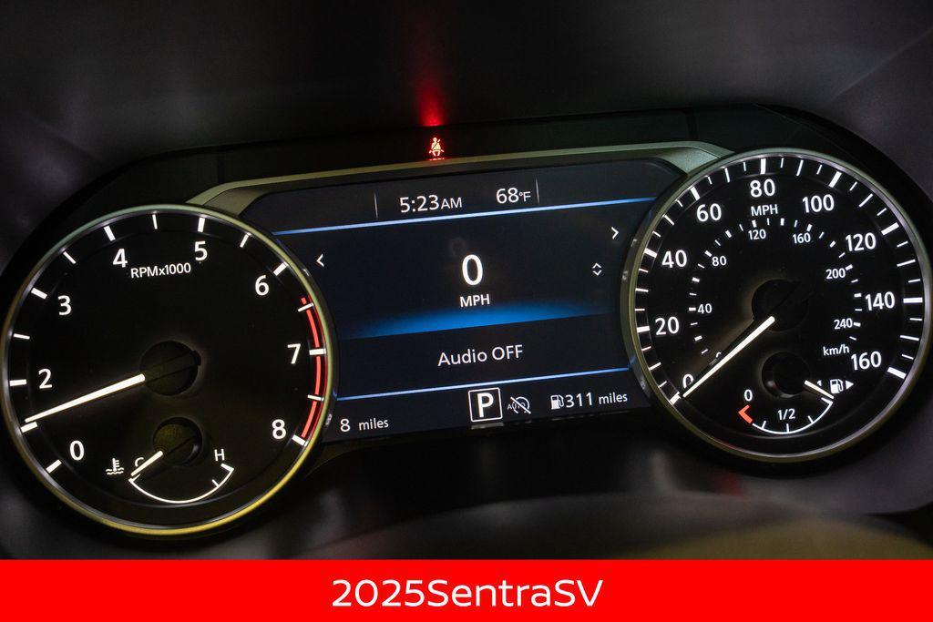 new 2025 Nissan Sentra car, priced at $23,853