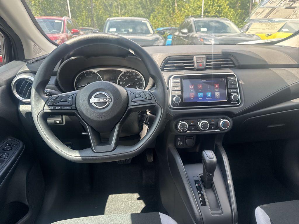 new 2025 Nissan Versa car, priced at $19,214