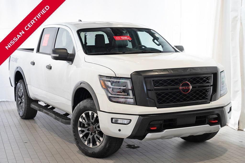 used 2024 Nissan Titan car, priced at $44,299