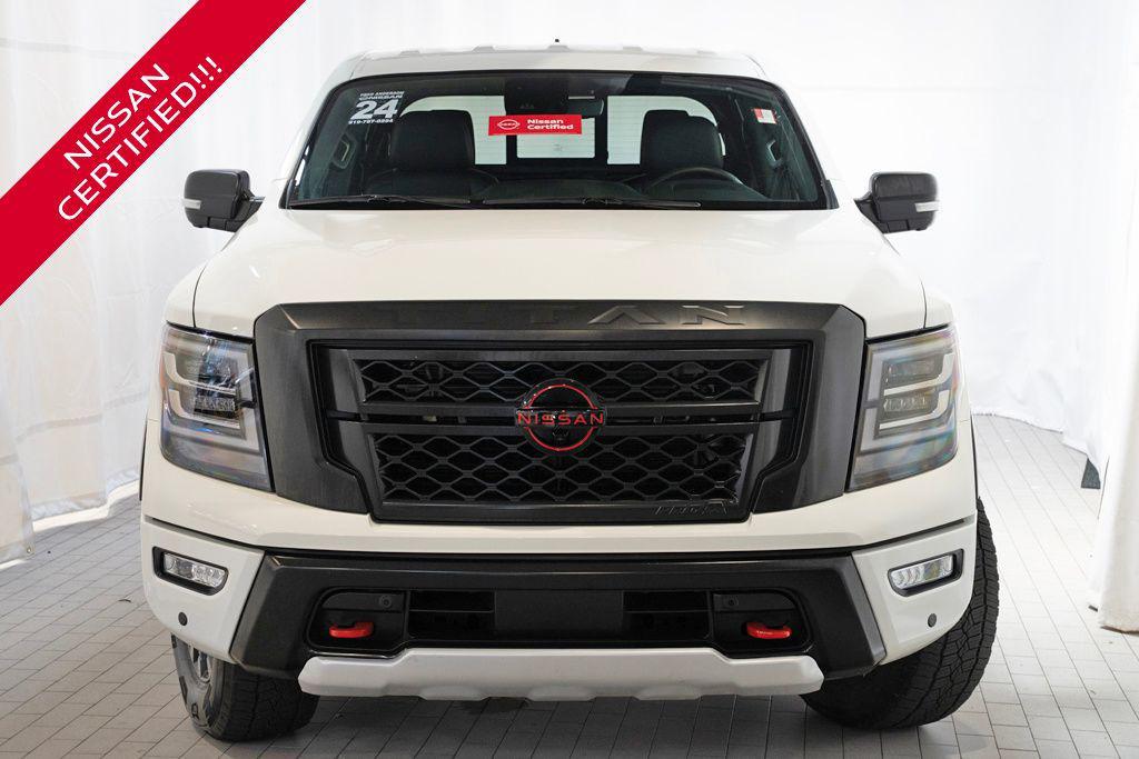used 2024 Nissan Titan car, priced at $44,299