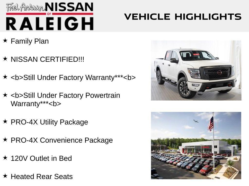 used 2024 Nissan Titan car, priced at $44,299
