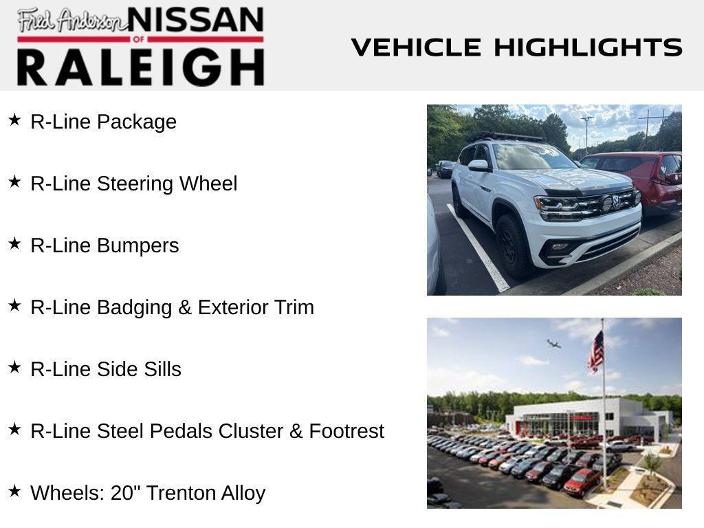 used 2018 Volkswagen Atlas car, priced at $14,797