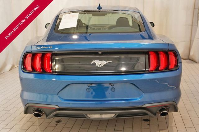 used 2022 Ford Mustang car, priced at $24,500