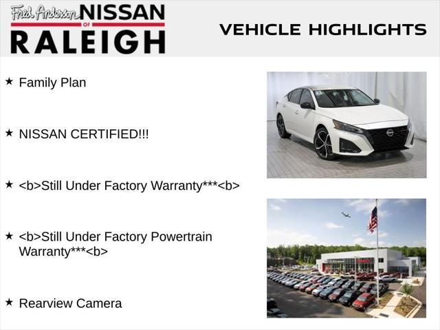 used 2023 Nissan Altima car, priced at $23,693