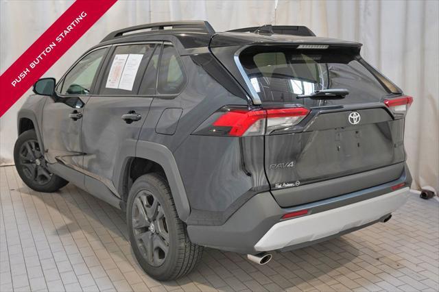 used 2022 Toyota RAV4 car, priced at $27,500