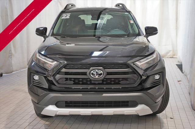 used 2022 Toyota RAV4 car, priced at $27,500