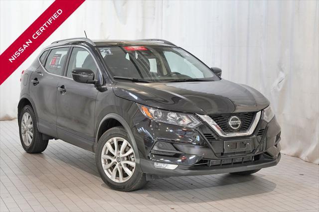 used 2021 Nissan Rogue Sport car, priced at $19,527