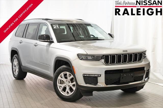 used 2021 Jeep Grand Cherokee L car, priced at $29,440