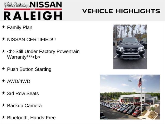 used 2022 Nissan Armada car, priced at $32,862