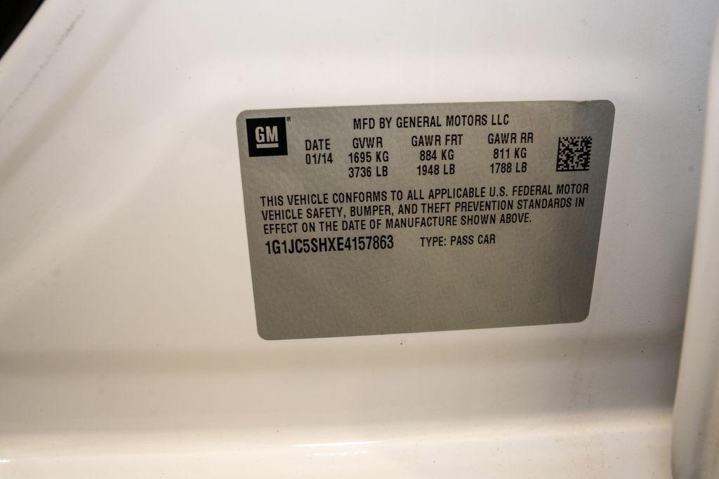 used 2014 Chevrolet Sonic car, priced at $4,339