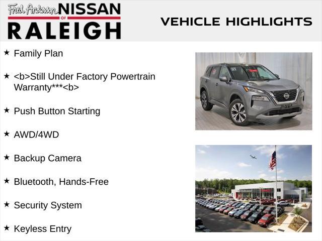 used 2021 Nissan Rogue car, priced at $21,000