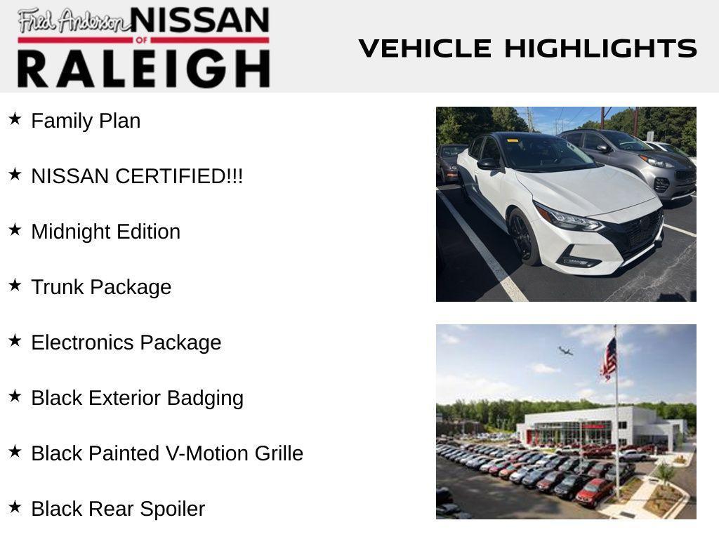 used 2022 Nissan Sentra car, priced at $18,172