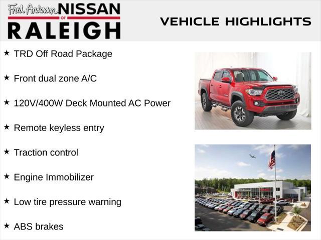used 2023 Toyota Tacoma car, priced at $32,895