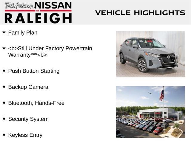 used 2022 Nissan Kicks car, priced at $16,900