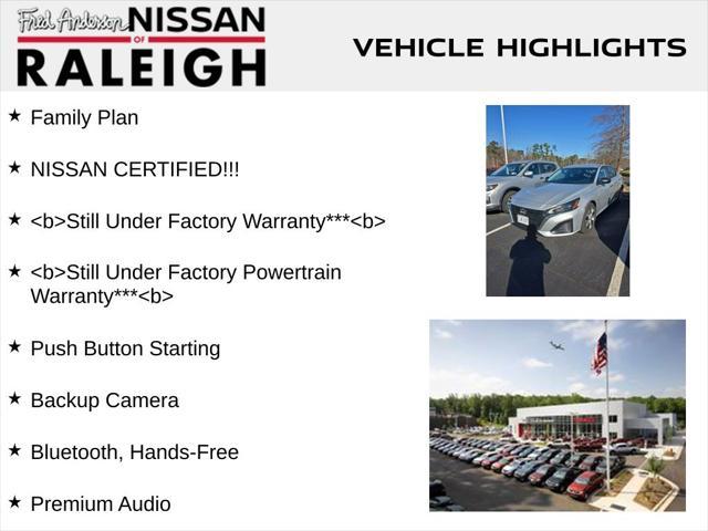 used 2024 Nissan Altima car, priced at $21,123