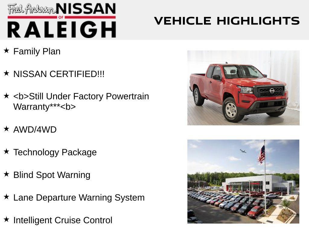 used 2022 Nissan Frontier car, priced at $25,393