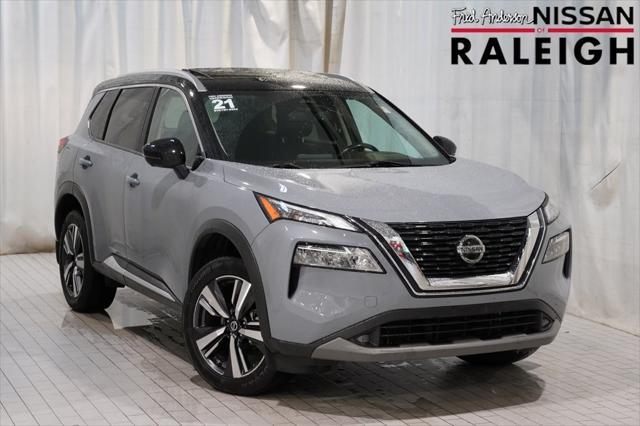 used 2021 Nissan Rogue car, priced at $24,025