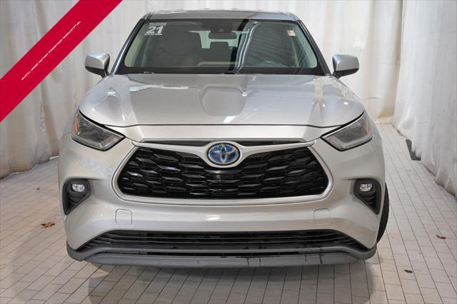 used 2021 Toyota Highlander Hybrid car, priced at $31,200