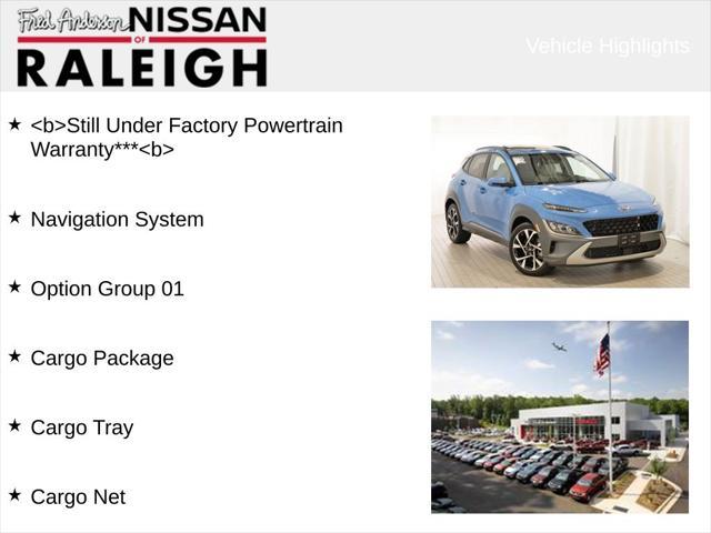 used 2022 Hyundai Kona car, priced at $22,185