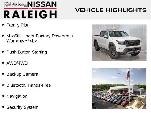 used 2023 Nissan Frontier car, priced at $34,000