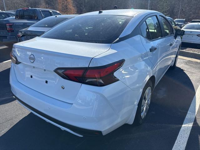 new 2025 Nissan Versa car, priced at $20,006