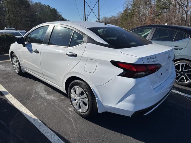 new 2025 Nissan Versa car, priced at $20,006