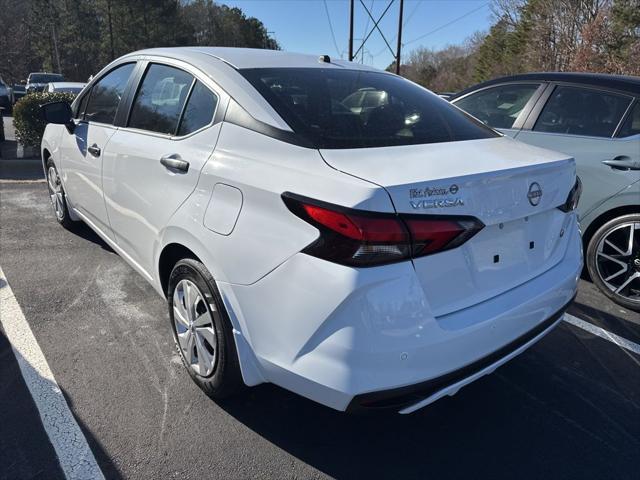 new 2025 Nissan Versa car, priced at $20,006