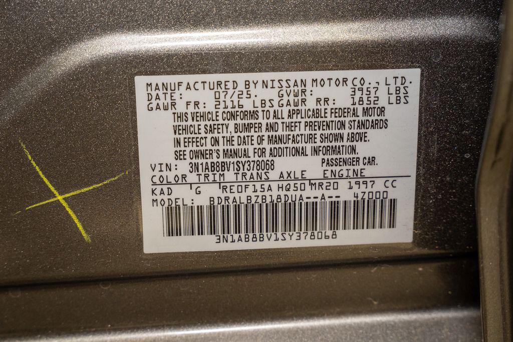 new 2025 Nissan Sentra car, priced at $20,851