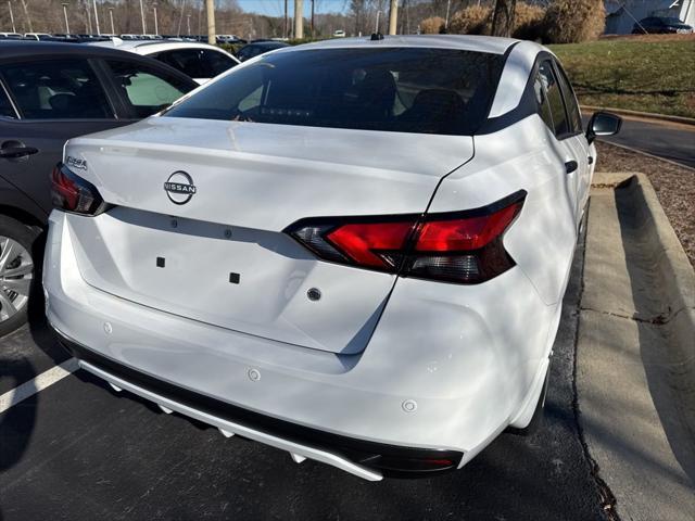 new 2025 Nissan Versa car, priced at $20,006