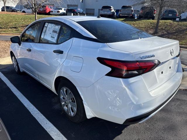 new 2025 Nissan Versa car, priced at $20,006