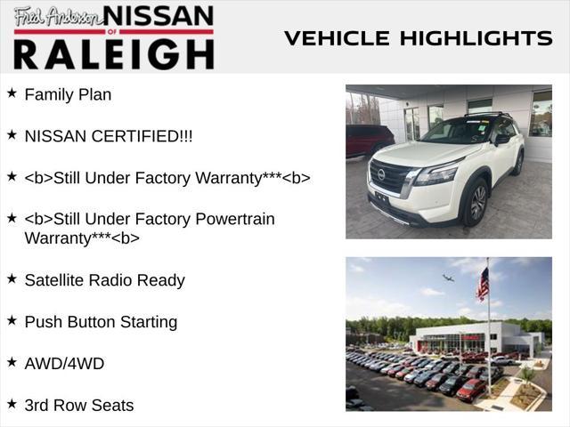 used 2023 Nissan Pathfinder car, priced at $34,427