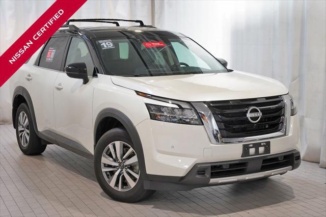 used 2023 Nissan Pathfinder car, priced at $33,400