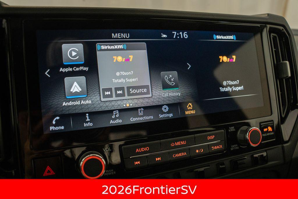 new 2026 Nissan Frontier car, priced at $36,261